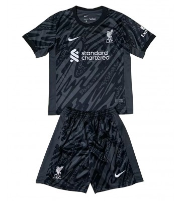 Liverpool Portero Primera Equipación Niños 2024-25 Manga Corta (+ Pantalones cortos)